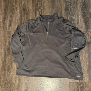 DSG "Grid" Fleece Quarter Zip Pullover - 3X